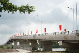 Long An thông xe cầu Cần Giuộc 150 tỷ đồng giúp tăng kết nối với TP.HCM